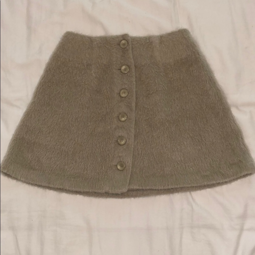 Vintage fuzzy skirt